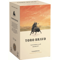 Vino Tinto Toro Bravo Tempranillo Merlot 750 ml - Cavas Towns Vino Tinto Toro Bravo Tempranillo Merlot 750 ml - Cavas Towns